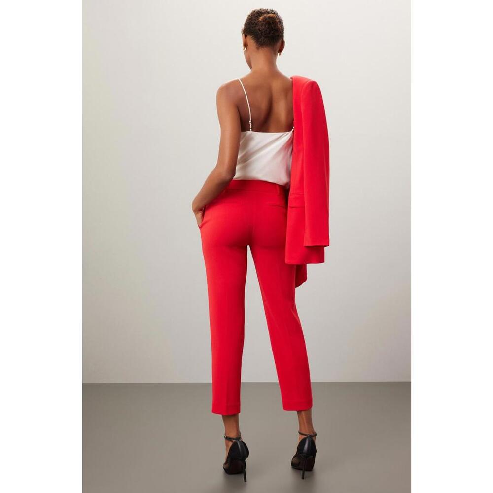 MICHAEL KORS Red Slim Pants Size 2 - Picture 2 of 5